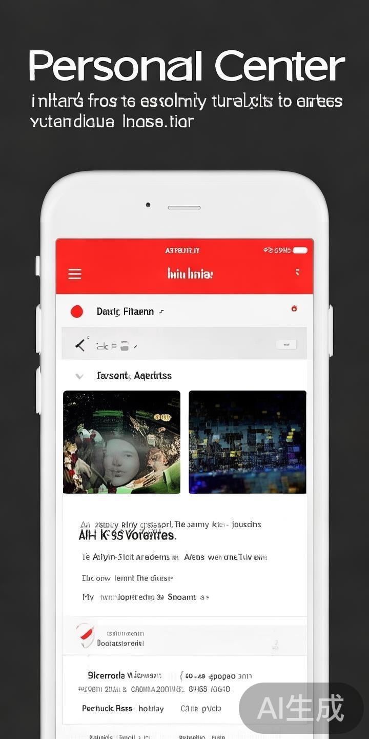 进入“个人中心”后，可以根据兴趣设置偏好，例如喜欢