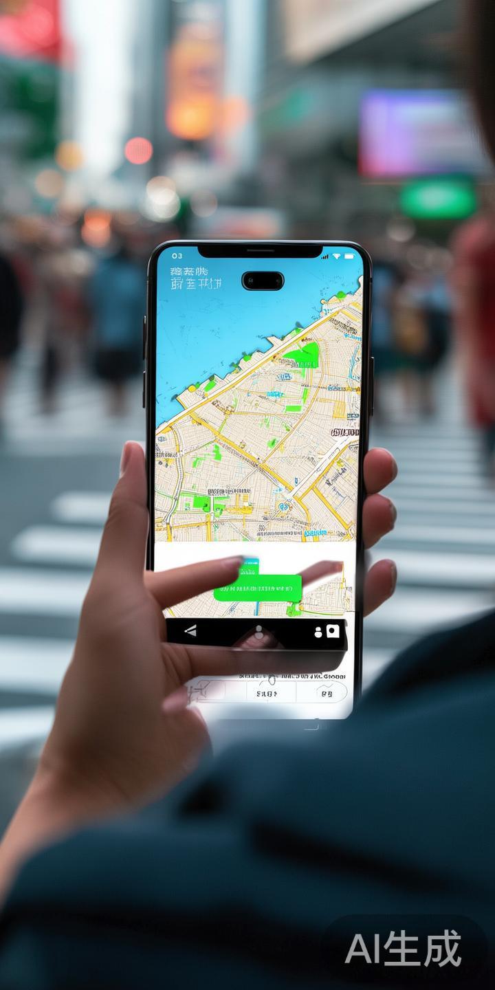 现代的电子地图工具如高德地图、百度地图已经成为市民