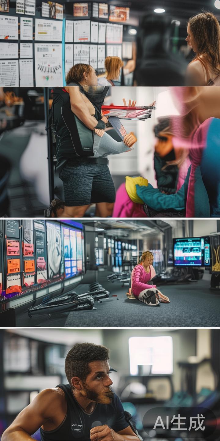 例如，一位健身新手希望了解适合自己的训练计划，客服